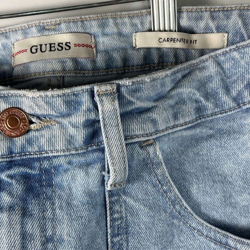 Guess Light Blue Flare Women's Jeans - Picture 3 of 5